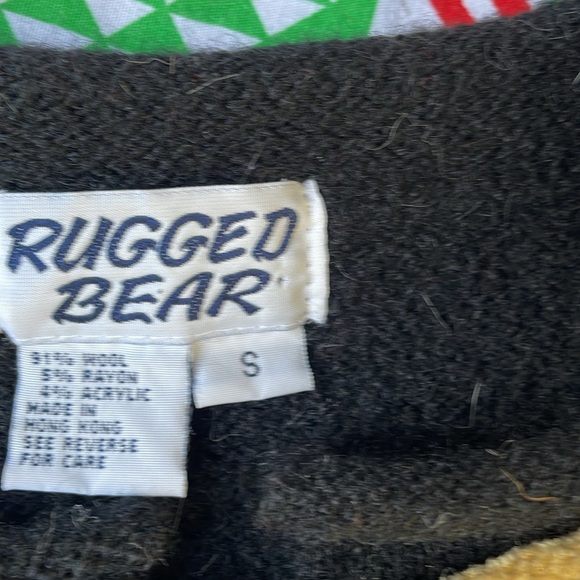 Vintage Christmas Reindeer Cardigan Sweater - Picture 3 of 4